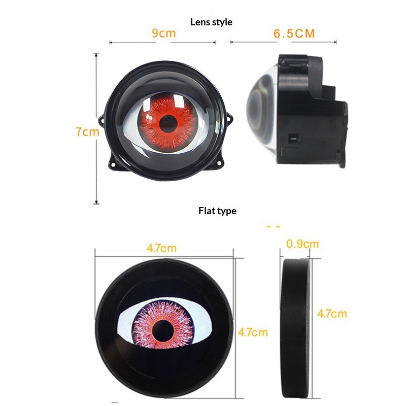 Devil Eye LED Headlight, Dynam - Universal Motorcycle Led Headlight Projector review and price
