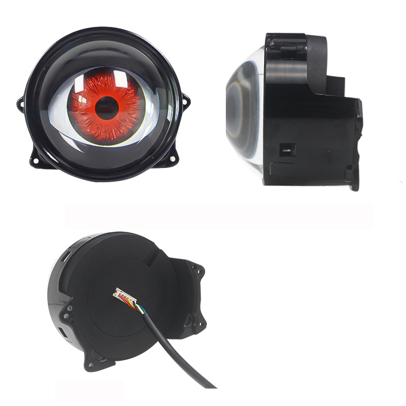 Devil Eye LED Headlight, Dynam - Universal Motorcycle Led Headlight Projector review and price
