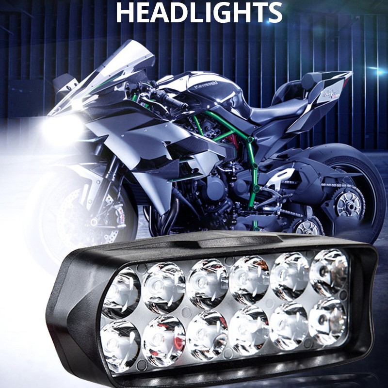 Motorcycle Headlight 12v Spot  - Universal Motorcycle Led Headlight Projector review and price