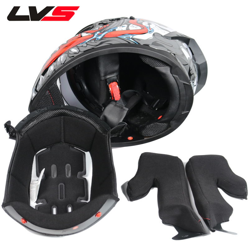 LVS Motorcycle Helmet Full Fac - Full Face Motorcycle Helmet With Bluetooth review and price